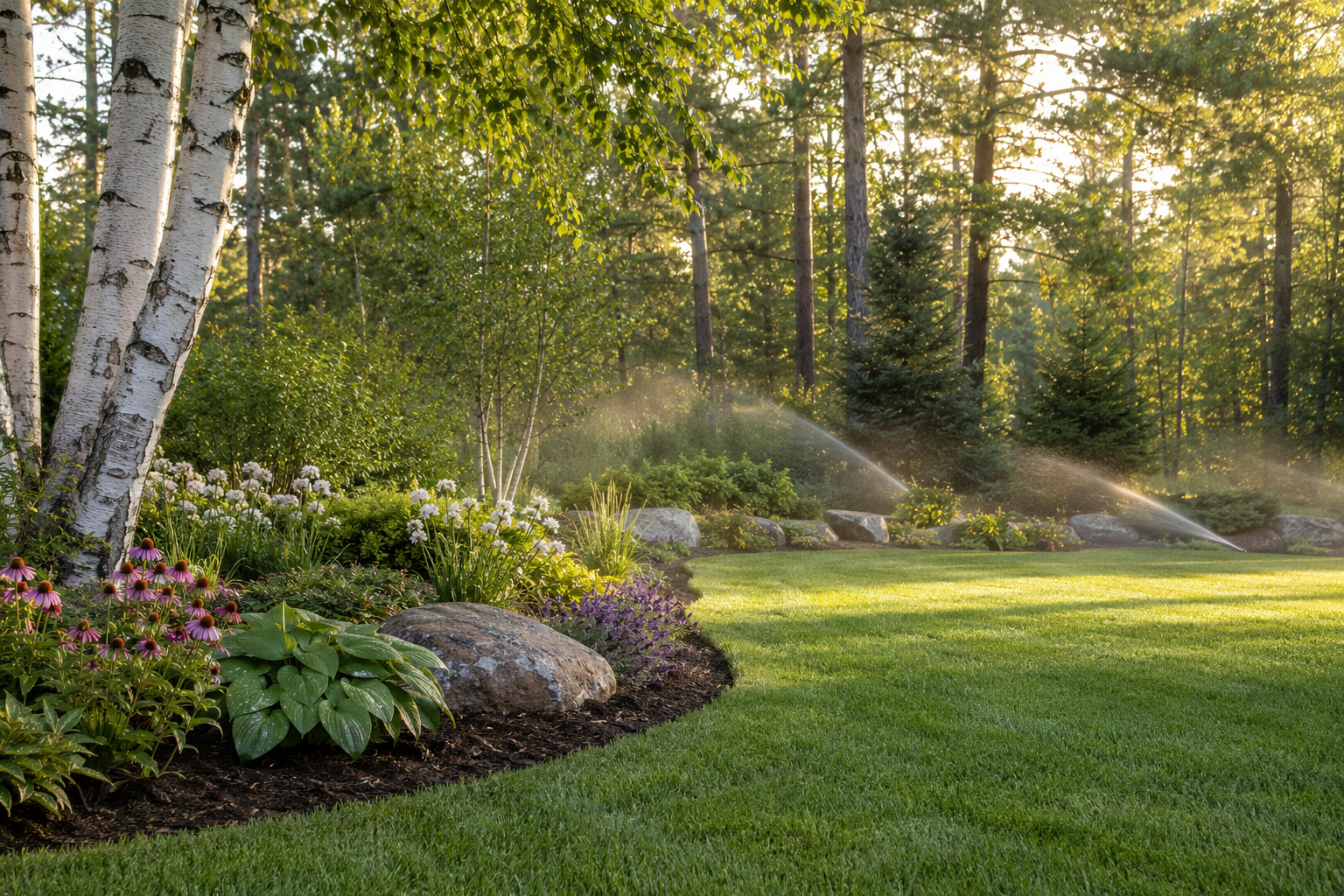 Landscape and irrigation renewal